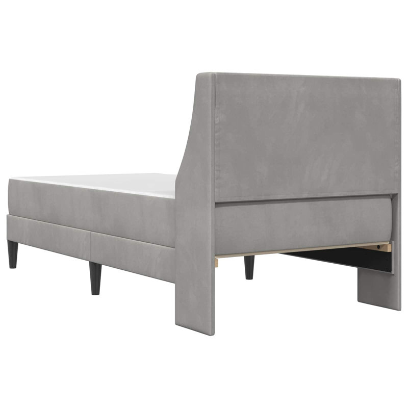Bed, Single (3'), Light Grey