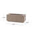 40" Outdoor 40,000 BTU Rectangular MgO Concrete Propane Fire Pit, (Tank Cover not Included)-2030525129