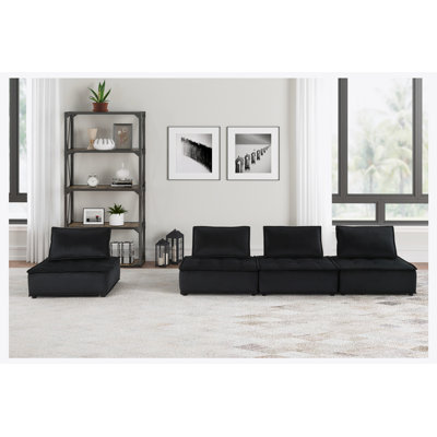 Sebron Recessed Arm Modular Sofa
