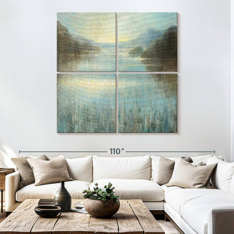 Avery Through The Mist, 74" H x 74" W