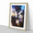 Splatter of Paint in Abstract - Picture Frame Graphic Art Print-55730006-55730002