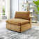 Commix Down Filled Overstuffed Performance Velvet Armless Chair