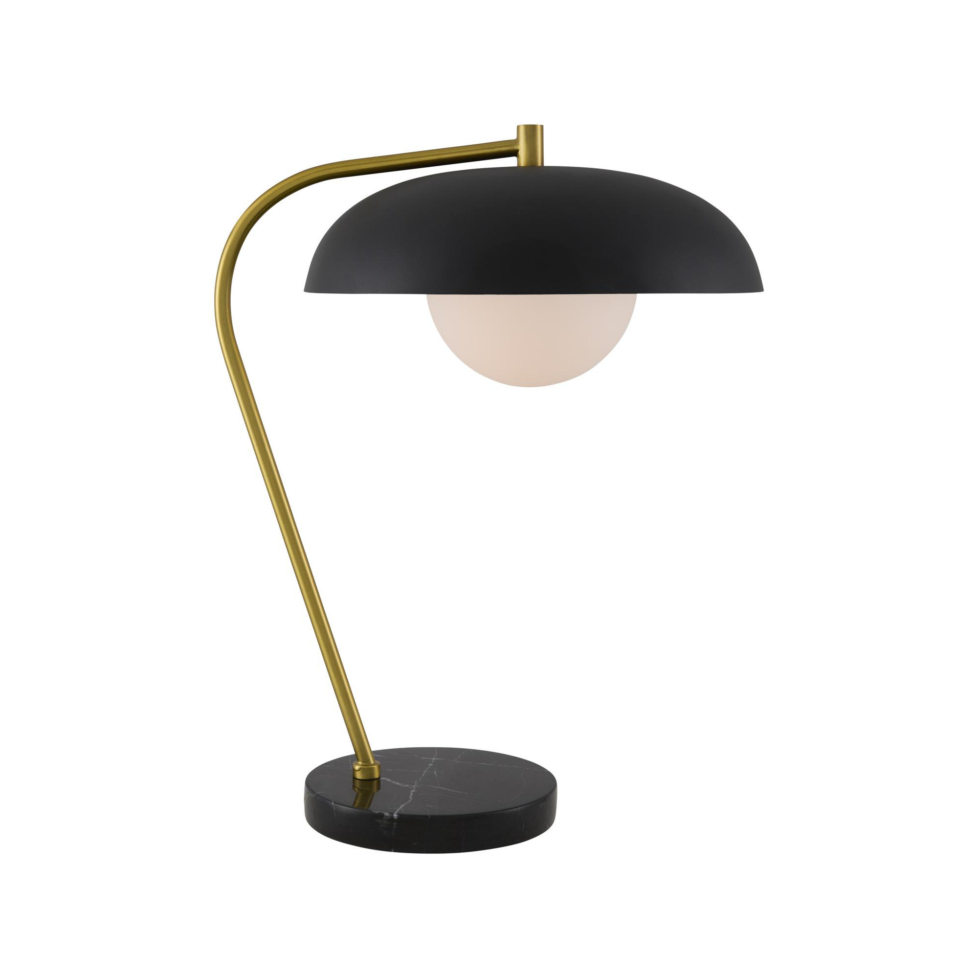 Farmington Table Lamp, Black, Black