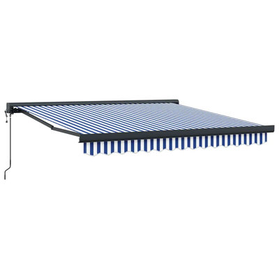 Ebern Designs Fabric Cover Retractable Patio Awning