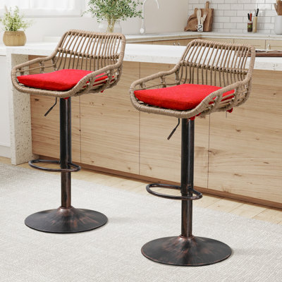 Outdoor 33.5 Extra Tall Stool by Bay Isle Home