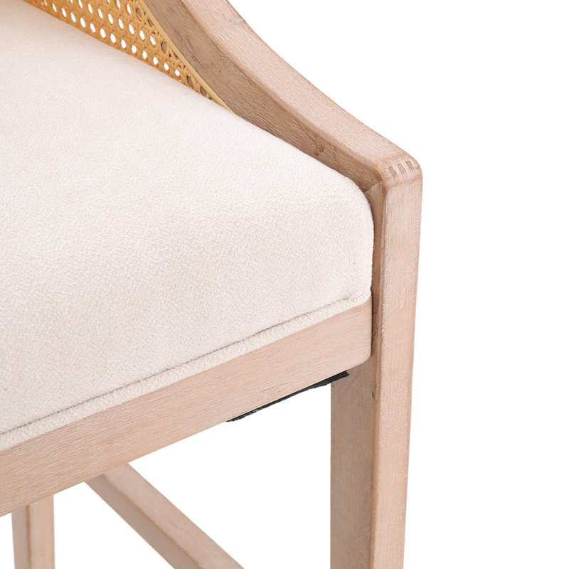 Albena 77cm Stool, Beige