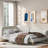 Upholstered Daybed With Headboard And Armrest-185793049-185793052