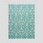 Tapis bleu en polypropylène-132118410