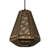 Waylen 1 - Light Antique Copper LED Unique/Statement Pendant