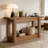 Entryway Table,2-Tier Console Table,Sofa Table