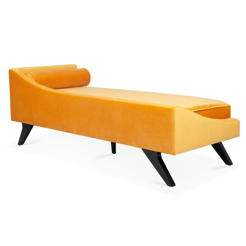 Canapé 61,59 po, Tissu jaune
