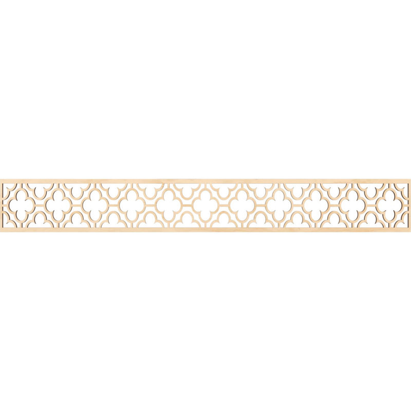 Moulure de Chicago, H 6 po x l 46,5 po x P 0,25 po, Bouleau