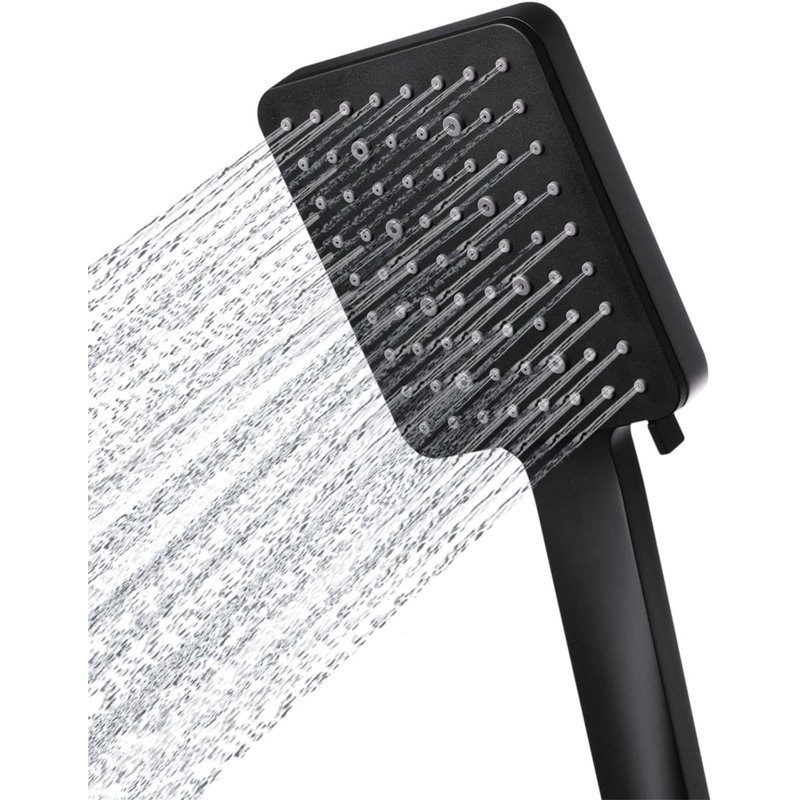 Handheld Shower Head, Matte Black