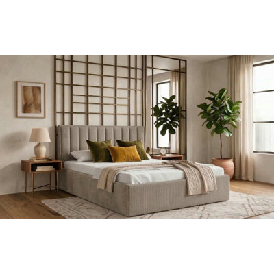 Upholstered Ottoman Storage Bed