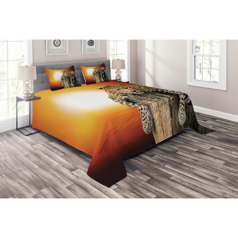 Eclectic Polyester Coverlet