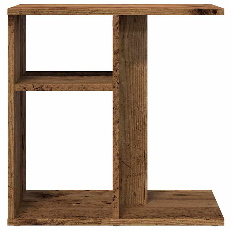 Gnatt Sled End Table, Old Wood, Old Wood