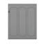Grand lit escamotable avec tablettes