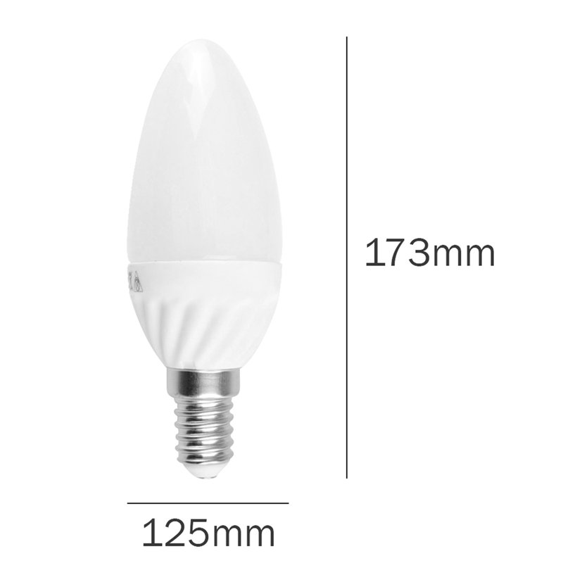 5W E14 LED Light Bulb, 3000