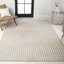 Tapis intérieur / extérieur beige / crème Alceo High-Low MidCentury-1983816919