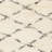 Powell Hand Tufted Nz Wool/Cotton Geometric Rug in Ivory-284066142