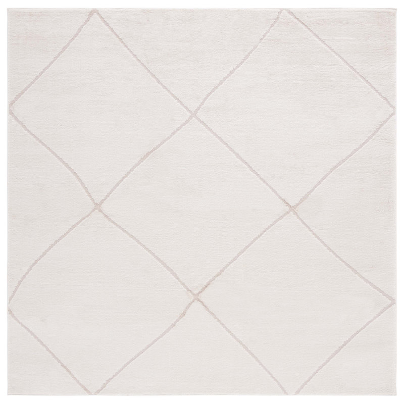 Bracha Geometric Area Rug, Square 201 cm