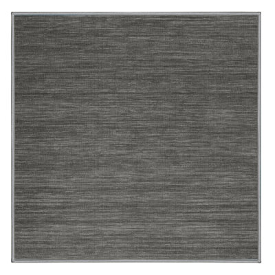 Tapis gris uni lavable à la machine