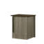 Table de bout, table d'appoint, table de chevet avec porte d'armoire