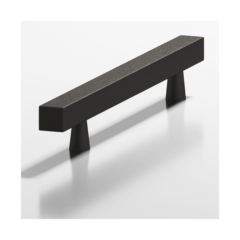 Poignées barres, Frost Black ™, 3"