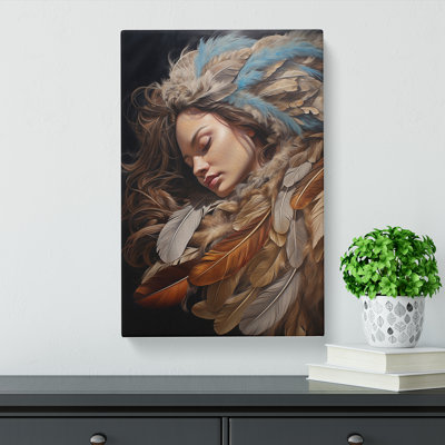 Feather Realism - Wrapped Canvas