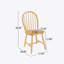 Ensemble de chaises à dossier en H 36 po (ensemble de 2)-1951588850