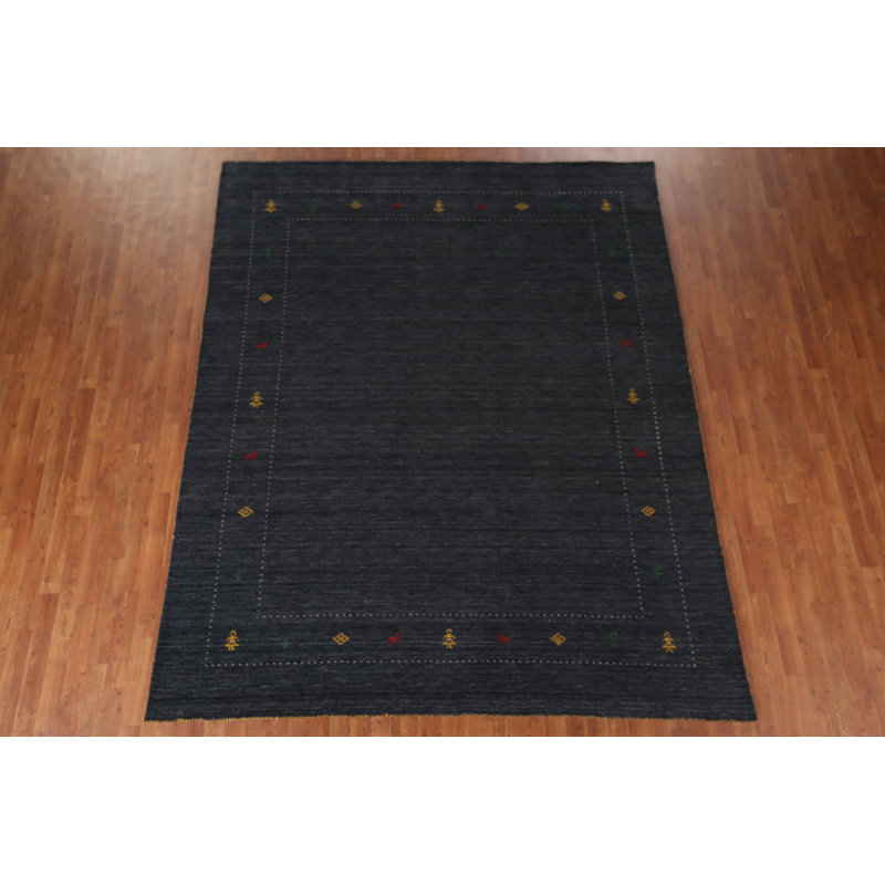 Handmade Gabbeh Indian Area Rug 8x10