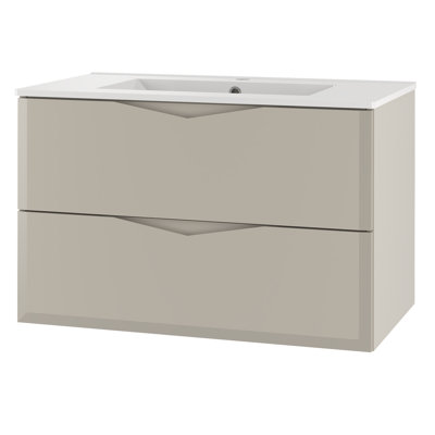 Areke 81 mm Wall Mounted Bathroom Vanity