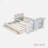 Matheny With Desk And Storage Shelves, Built-in Trundle And 3 Drawers-875428505