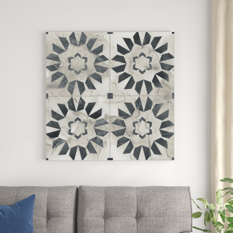 Collection de carreaux neutres III, H 36 po x l 36 po x P 1,25 po