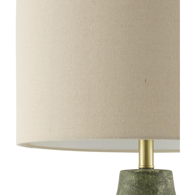 Slawson Table Lamp, Wheat, Green