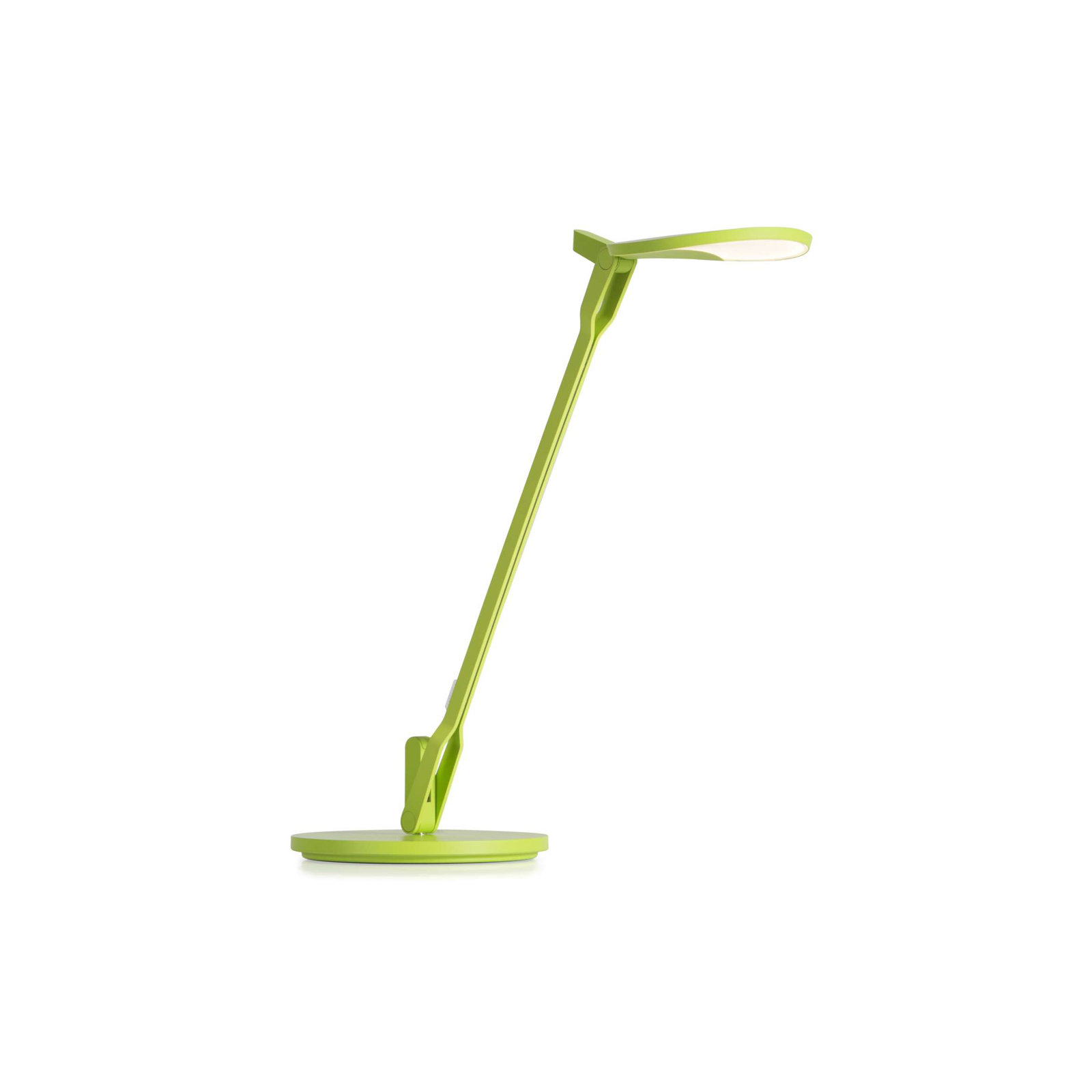 Splitty Metal USB Desk Lamp, Matte Leaf Green