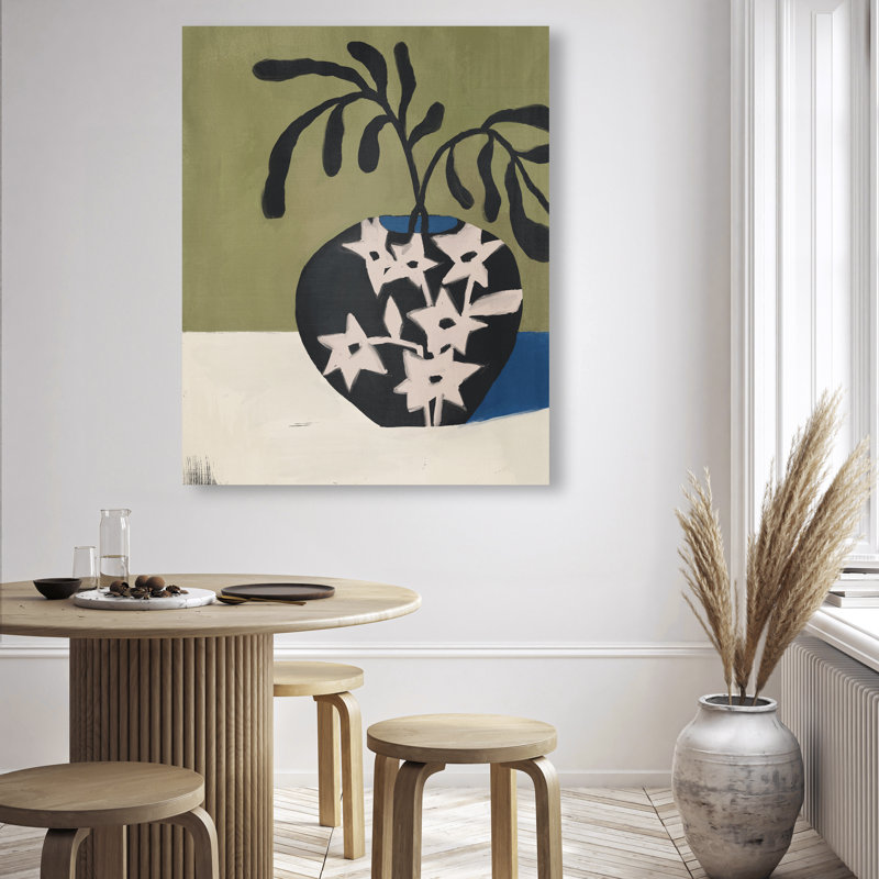 Olive Branch Vase Print by Oliver Gal, 20"H x 16"W, Gallery Wrapped