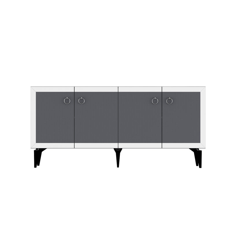 Tylor 150cm Console Table, Grey/White