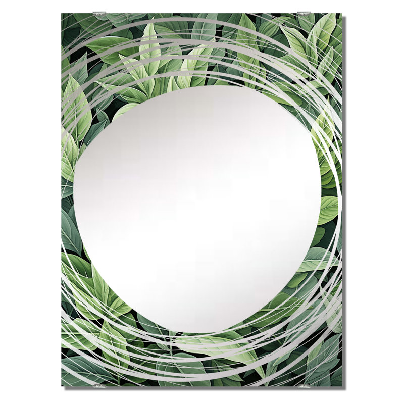 Miroir mural Dandir - Herbs MIR134442, 40 po x 30 po