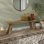 Banc en bois massif Mccorkle