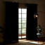 Faux Silk Blackout Thermal Insulating Eyelet Curtains-89713301-89713302