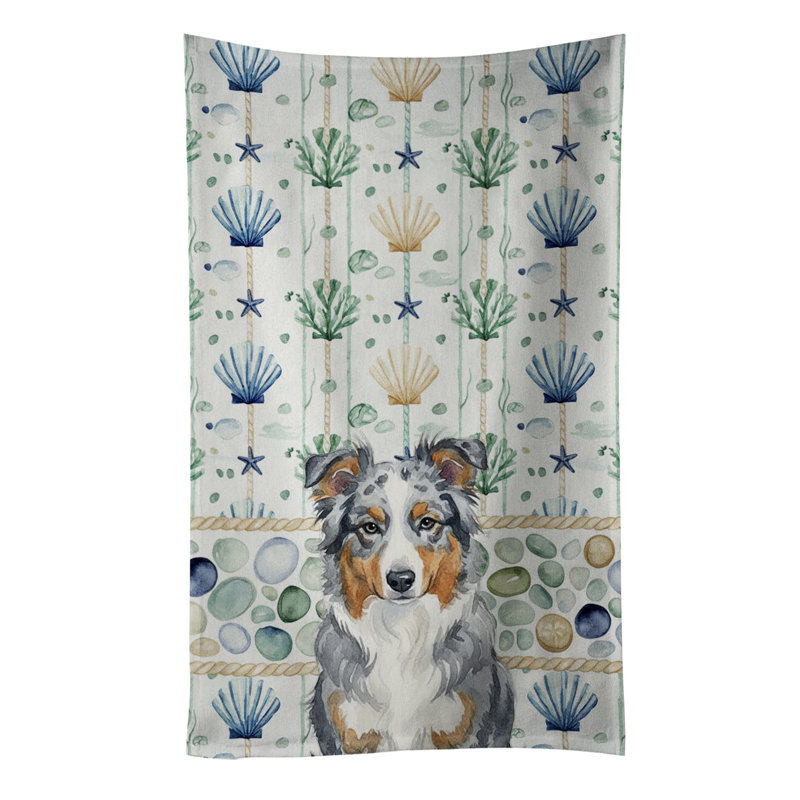 Serviette de cuisine Blue Merle, Blue Merle American Shepherd