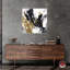 Toile abstraite «Toutes», art abstrait noir et blanc par Notoriart-104454367-104454371