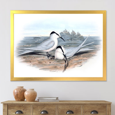 «Vintage Birds in the Wild», impression sur toile