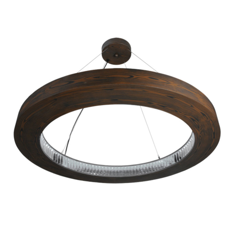 Lustre unique en forme de roue à DEL à 1 lumière Almatine