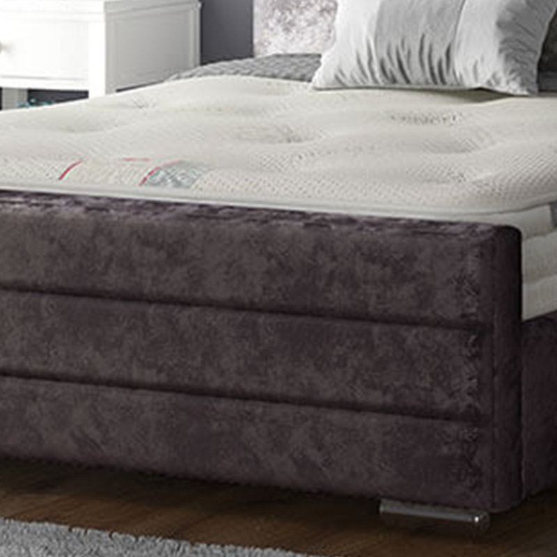 Desmarie Upholstered Bed, Amethyst, Small Double (4')