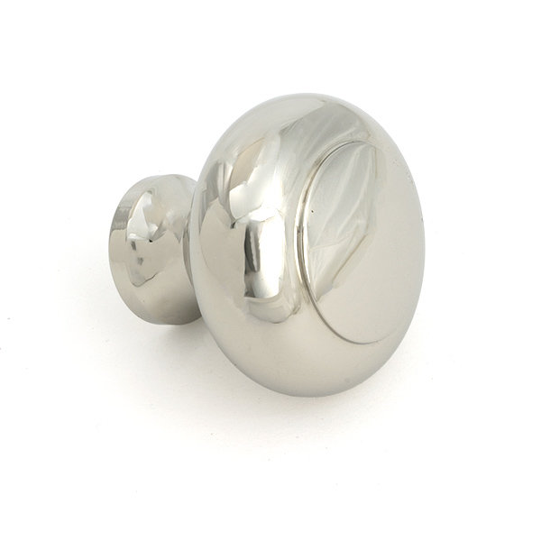 Regency Cabinet Knob, Polished Nickel, 1.57" Knob Diameter