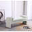 Concord 59" Modern Glam Chenille Upholstered Solid Pine Wood Accent Bench in Ivory-1431778212