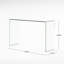Table console en verre trempé trempé 12 mm