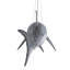 Statue de grand requin blanc au plafond
